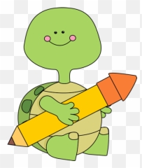 Turtles Clipart Png Images - Turtle With Pencil Clipart Emoji,Tucker Turtle Emojis