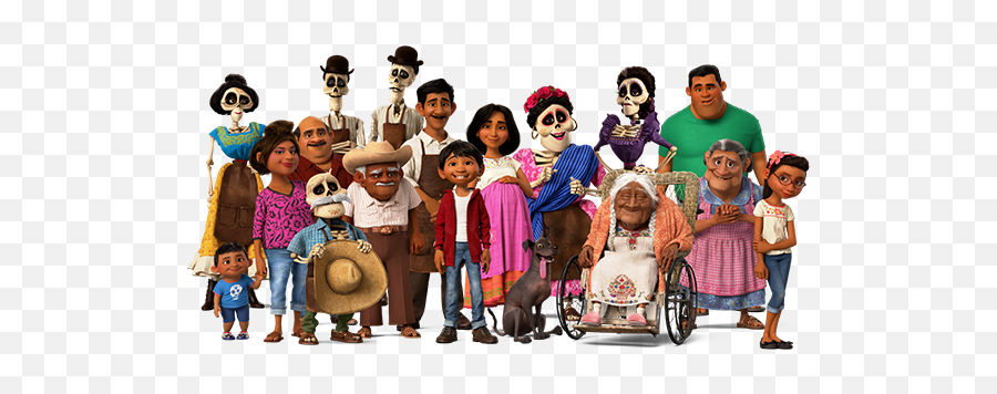 Download Coco Family Png - Coco Family Disney Png Emoji,Disney Coco Emoji