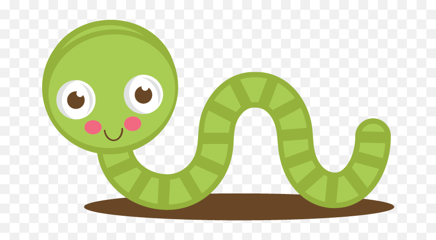 Inch Worm Cliparts Png Images - Cute Worm Clipart Emoji,Apple With Worm Emoticon