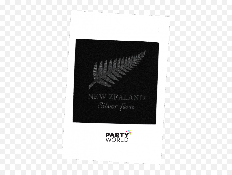 New Zealand Silver Fern Napkins 15 - Horizontal Emoji,Justice Emoji Party Supplies