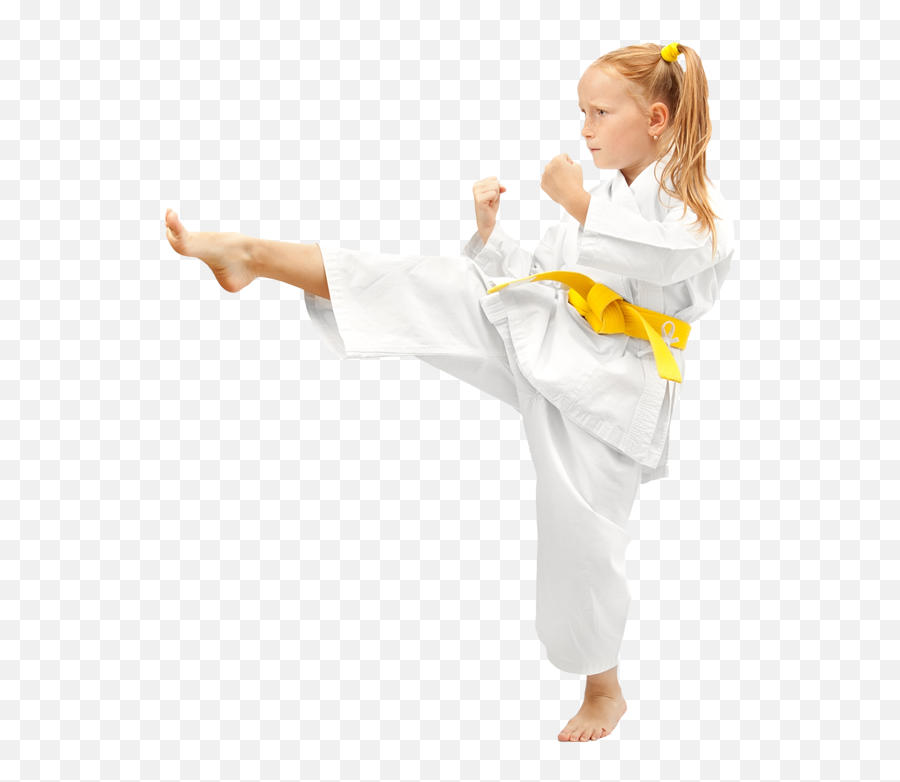 Martial Arts For Kids Laguna Beach Dojo - Young Karate Girl Kicks Emoji,Young Emotions Girls