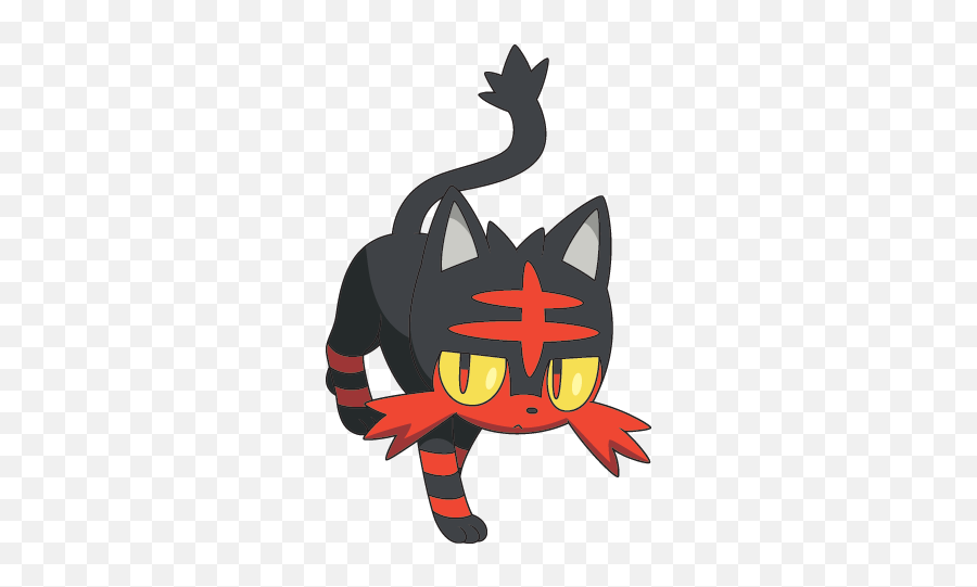 Litten - Fictional Character Emoji,Emotions Of Popplio