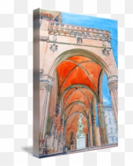 The Loggia Dei Lanzi - Triumphal Arch Emoji,Renaissance Sculpture Express Emotion