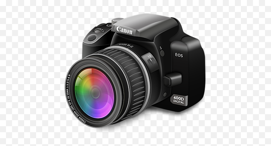 Canon Camera With Color Lense Psd Official Psds Emoji,Emojis Eos