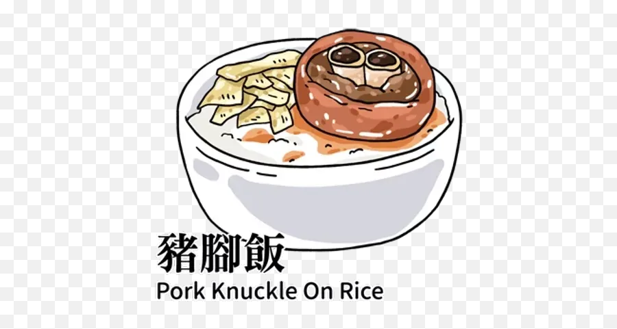 Korean Food Telegram Stickers Emoji,Temmy Emoticon