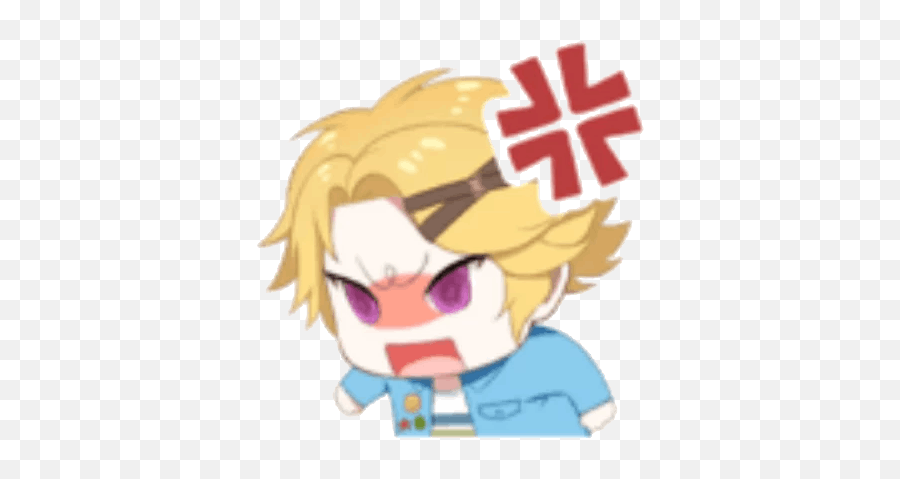 Mystic Stickers Set For Telegram - Mystic Messenger Yoosung Angry Emoji,Mystic Messenger Emoji Download