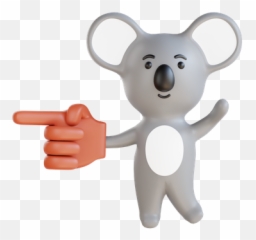 Emoji 3d Illustrations Designs Images Vectors Hd Graphics,Koala Emoji Pack