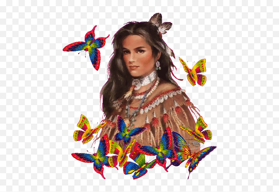 Top Native Americans Stickers For Android U0026 Ios Gfycat - Native American Waving Gif Emoji,Indian Emoji