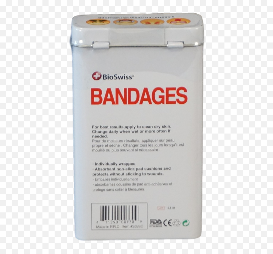 Bioswiss Emoji Bandage Tin Of 50,Can Emojis Be Taken Ou