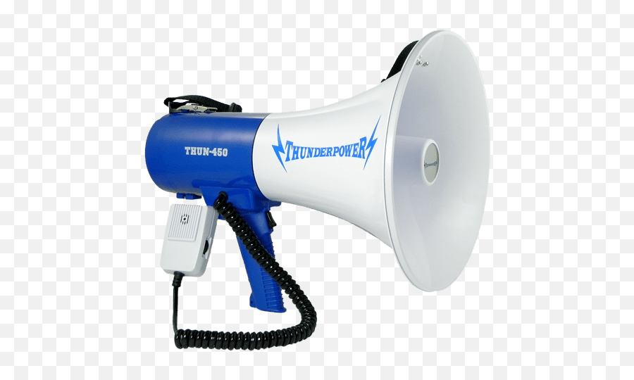 35 Watt Battery Powered Megaphones - Thunderpower 450 Megaphones Emoji,Loud Emotion ??