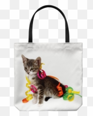 Grey Tabby Kitten Cat Party Gift Bag For Gifts Or Product Emoji,Hug Of Sympathy Emoticons