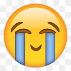 Emojies Whatsapp Stickers - Stickers Cloud Happy And Crying Emoji,Winking Emoji