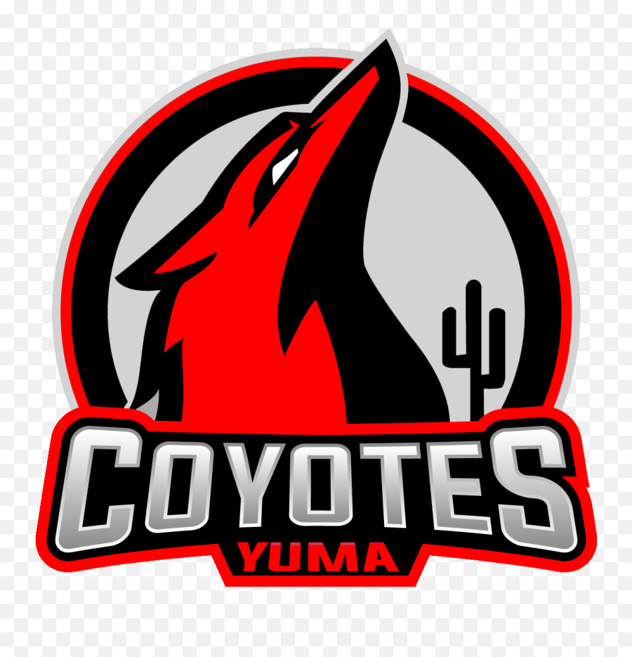 Desert Valley League Clipart Black And White - Yuma Coyotes Emoji,Desert Emoji And Wizard Emoji