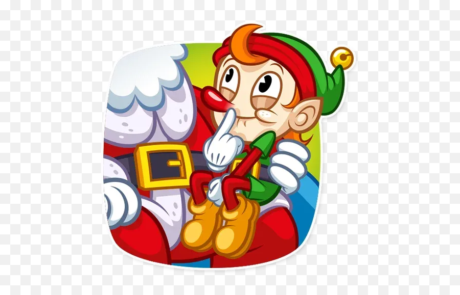 Christmas Elf By Dave - Sticker Maker For Whatsapp Emoji,Boy Elf Emoji