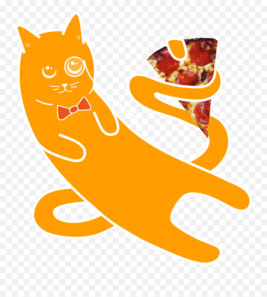 Franchise With Pizza Cat U2013 Keep Pizza Weird Emoji,Emoji Raised Eyebrow Weirded Out