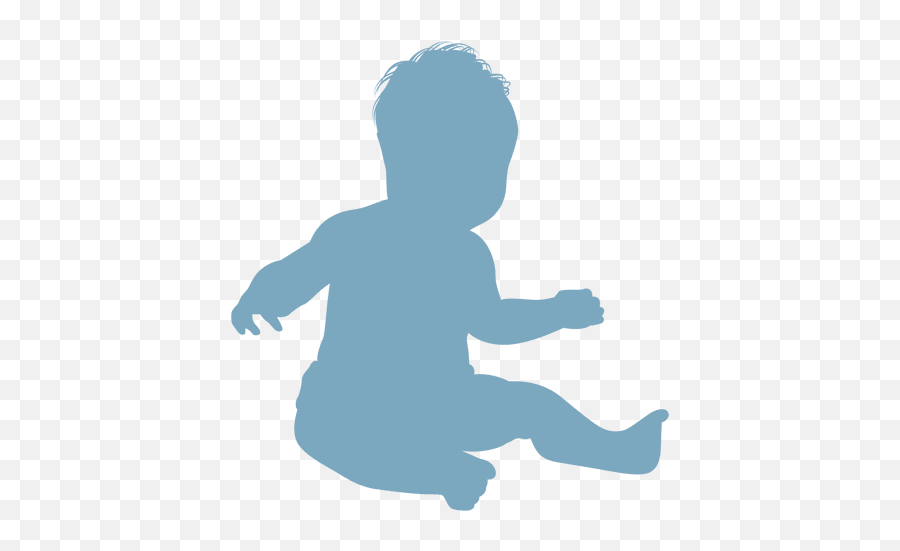 Silhouette Infant Union Workers Of Education Child - Baby Infant Vector Png Emoji,Baby Crawling Emoji