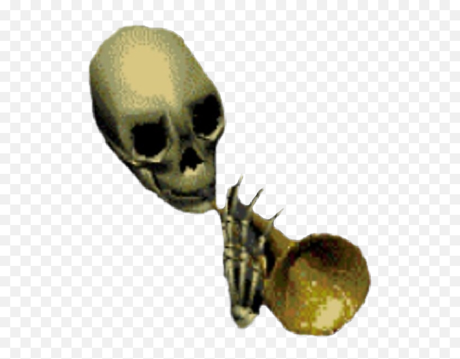 Doot Sticker - Skull Trumpet Emoji,Doot Doot Emoji