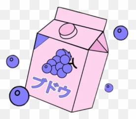Grape Juice Grapejuice Cute Sticker - Kawaii Grape Juice Emoji,Juice Box Emoji
