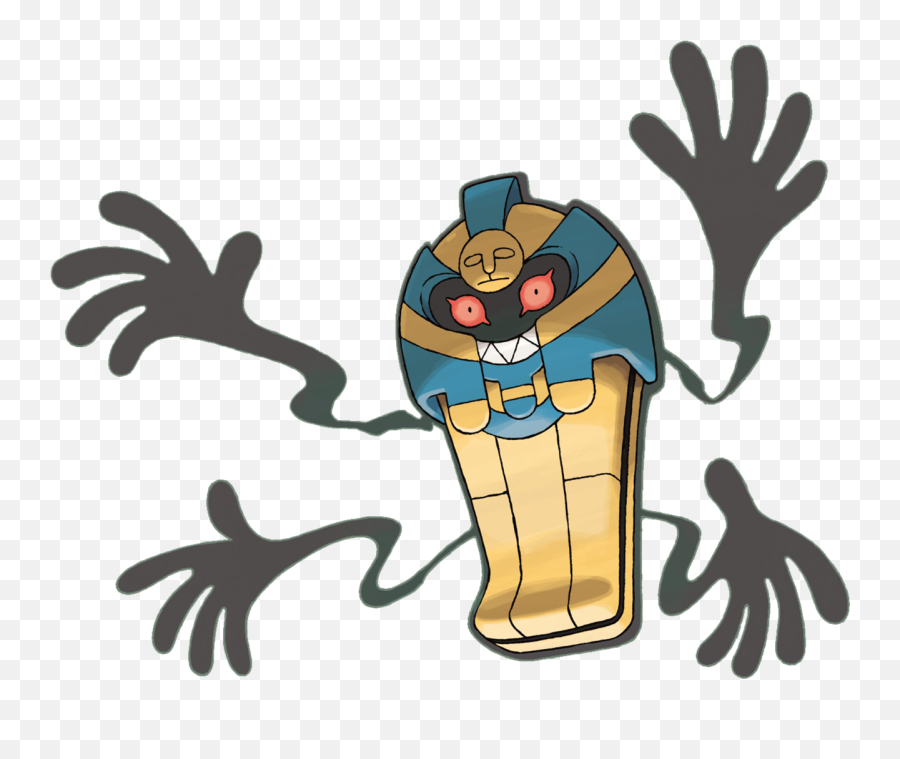 20 Pokemon Misidentified By Somebody Who Has Never Seen Them - Pokemon Cofagrigus Emoji,Moai Head Emoji