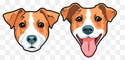 Cute Jack Russell Terrier Dog - Custom Cursor Dogs Emoji,Emotion Pets Playfuls