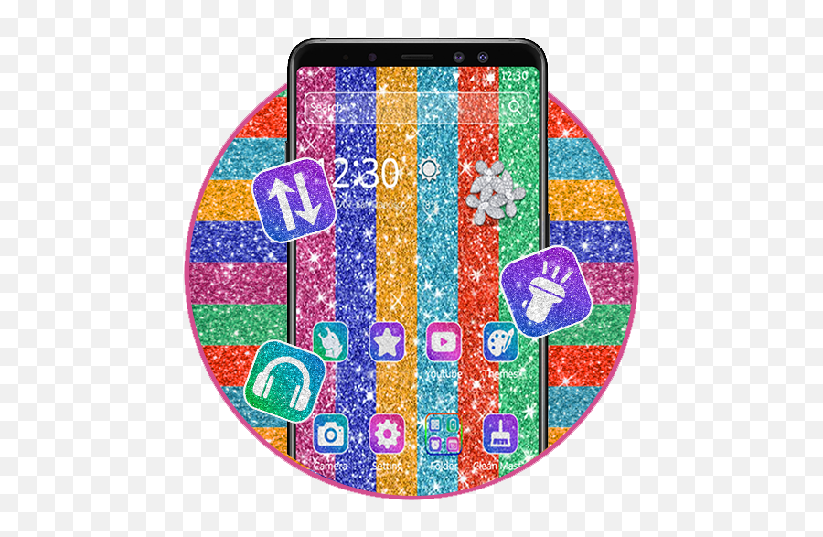 Colorful Glitter Theme - Apps En Google Play Dot Emoji,Lg G3 Keyboard Emoji