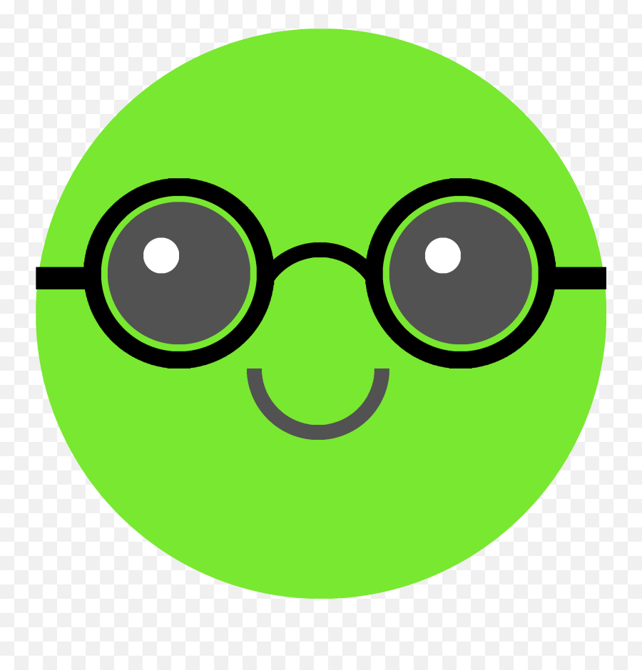 Mr - Dot Emoji,Mr Green Emoticon