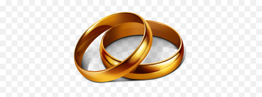 Gold Heart Love Rings Romance Wedding Pictures - 4962 Golden Ring Png Emoji,Bride Ring Emoji