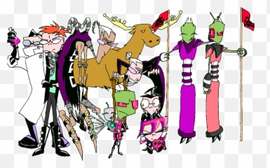 My - Fictional Character Emoji,Fanfiction Zim Dib Antenna Emotion Movie