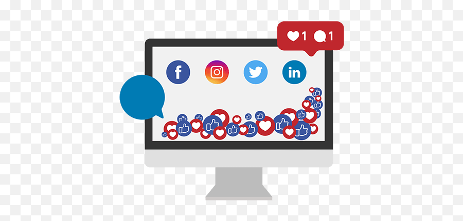 Social Media Marketing Services - Dot Emoji,Using Emojis In Linkedin Lead Frms