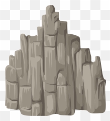Drawing Of Jagged Rock Terrain Free Image Emoji,Emotions Rocks