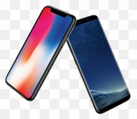 Iphone X Versus Samsung Galaxy S8 Vergelijk Bij Tele2 Tele2 - Mobile Phone Case Emoji,Iphone Emojis On S8