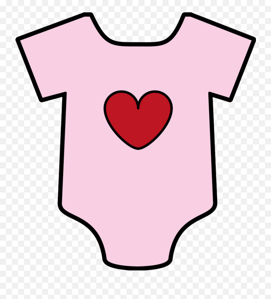 Onesie Clipart - Outline Baby Onesie Vector Emoji,Emoji Onezi