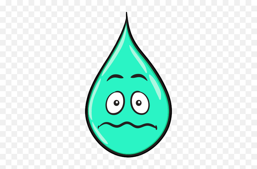 Pin Su Smail - Dessin Goutte D Eau Verte Emoji,Wounded Emoticons