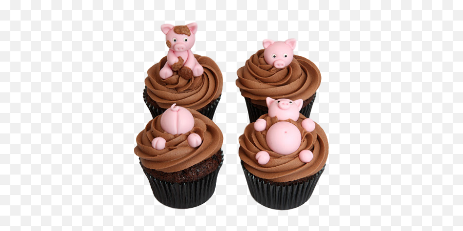 Decorated Birthday Cupcakes In Dubai Bloomsbury Cupcakes - Pig Cupcakes Emoji,Emojis Cupcake Ideas