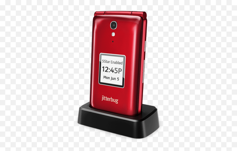 Jitterbug 1gb Red Cell Phone - Jitterbug Flip Phone Dock Emoji,Samsung Jitterbug Touch 3 Emojis