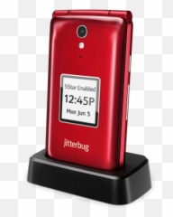 Jitterbug 1gb Red Cell Phone - Jitterbug Flip Phone Dock Emoji,Samsung Jitterbug Touch 3 Emojis
