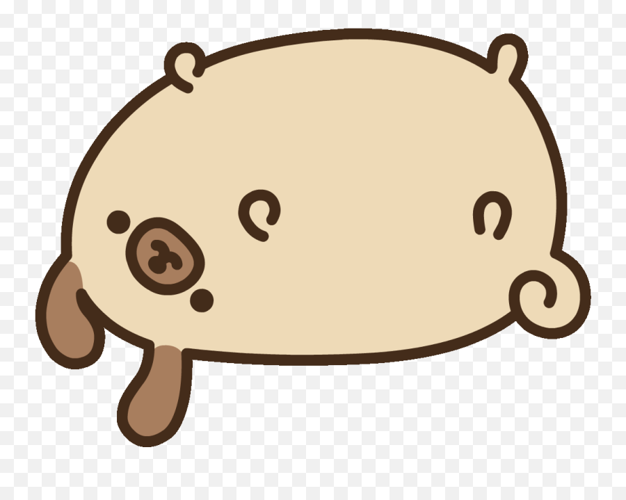 Happy Dog Sticker By Pusheen For Ios - Dot Emoji,Pusheen Emoji