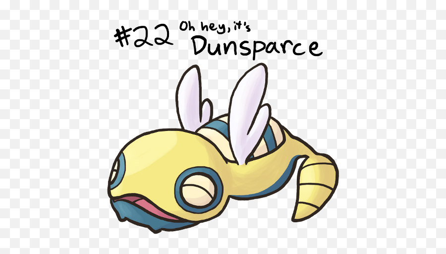 Dunsparce - Pokemon Dunsparce Emoji,List Of Usable Emojis Nicknaming Pokemon