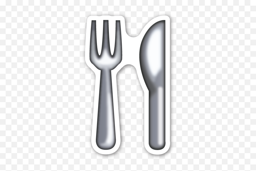 Download Hd Fork And Knife Emoji Love Cool Emoji Smiley - Emoji Fork And Knife,Gun Emoji Png