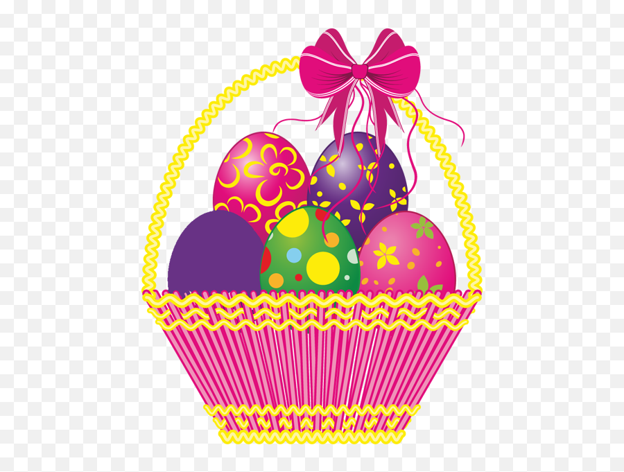 Png Easter Basket - Free Easter Clip Art Emoji,Easter Basket Emoji