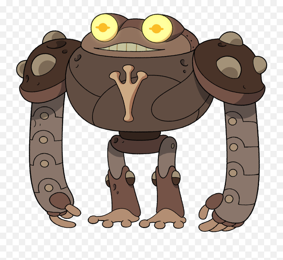 Frobo Amphibia Wiki Fandom - Amphibia Frobo Emoji,Cute Robot Emotions