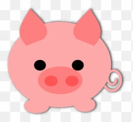 Pig Crafts Pig Clipart - Transparent Cute Pig Png Emoji,Flying Pig Emoji