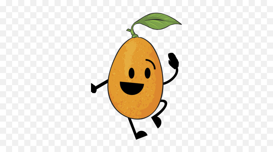 Kumquat Object Shows Community Fandom - Kumquat With A Face Emoji,Emoticon Labeled Cartoon Face Image
