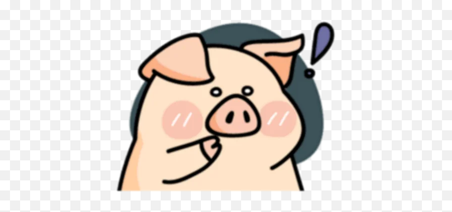 Telegram Sticker 11 From Collection Pigpig U0026 Guagua Prt1 Emoji,How To Gift Kakao Emoticons