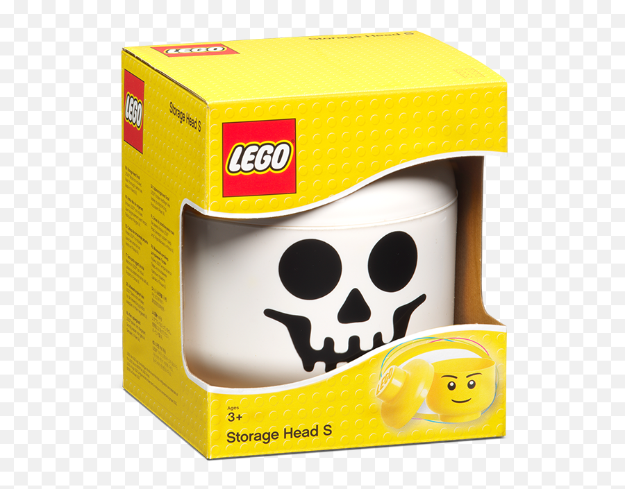 Brickify Emoji,Emoticon Skull In Box