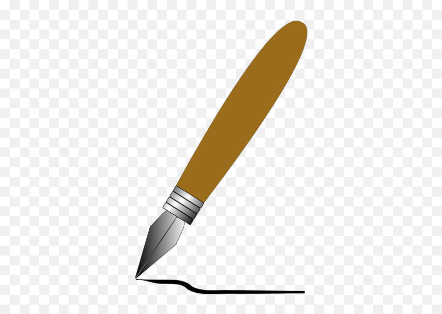 Fountain Pen Png Svg Clip Art For Web - Download Clip Art Emoji,Black Nib Emoji