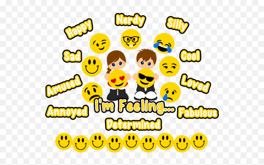 Emoji - 2017 Happy,Bubble Gum Emoji