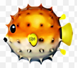 Puffer Fish Emoji Transparent Png Image - Fish Eemoji Png,Fish Emoji