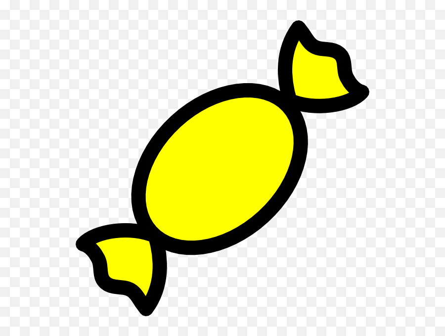 Lollipop Clipart Yellow Lollipop - Yellow Candy Clipart Emoji,Emoji Candies