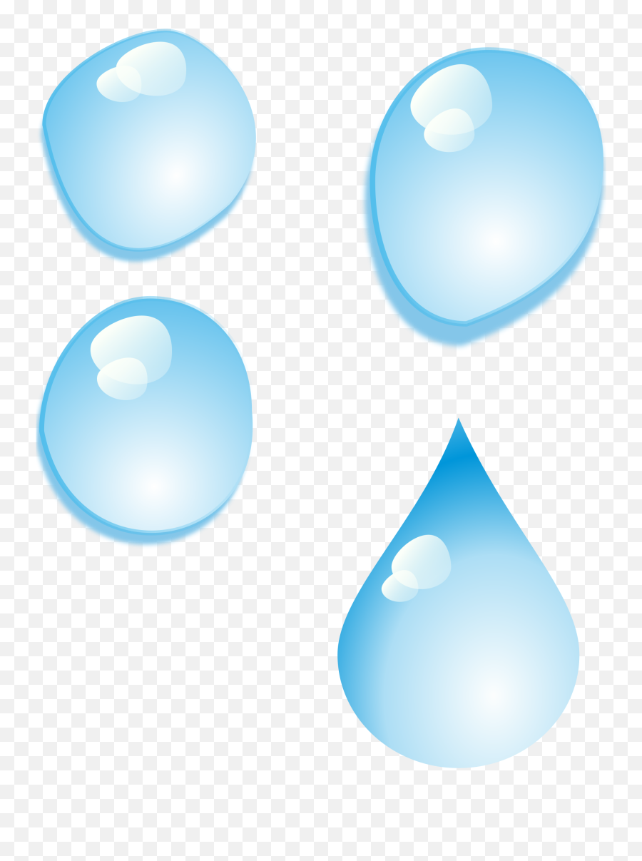 Clipart Water Water Droplet Clipart Water Water Droplet - Animated Drops Of Water Emoji,Water Droplets Emoji
